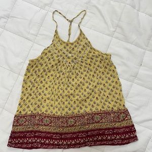 Hollister top. Super cute!  Adjustable strap.